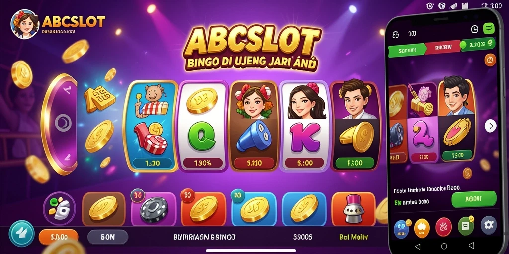Tampilan gameplay ABCSLOT yang menarik dan penuh warna.