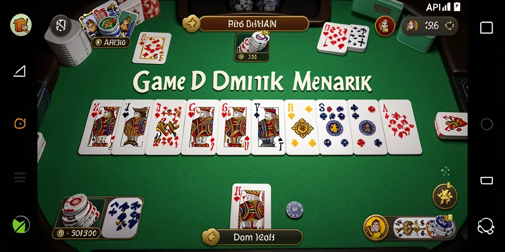 Screenshot gameplay Domino API36 yang menarik dan seru.