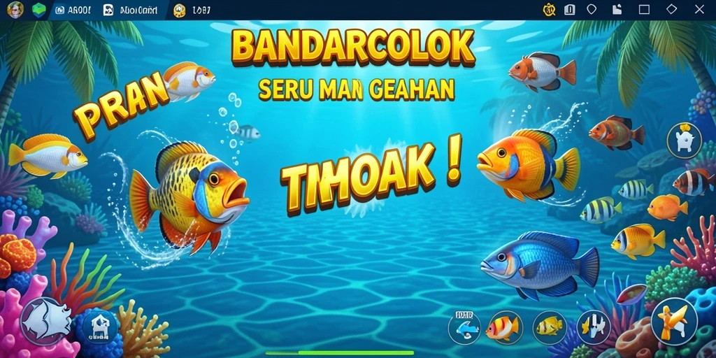 Screenshot gameplay Tembak Ikan yang menarik dari BANDARCOLOK.