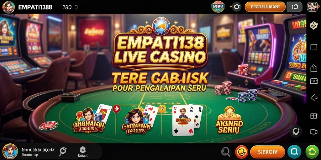 Gameplay Live Casino yang seru dan interaktif di EMPATI138.