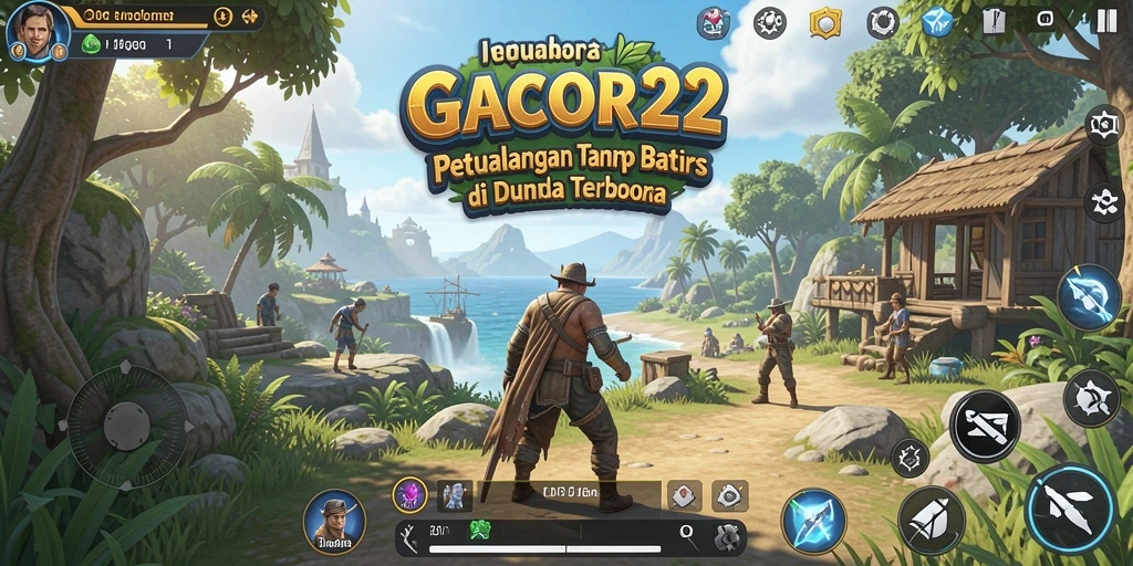 Tangkapan layar menampilkan aksi seru GACOR22 dalam lingkungan Open World.