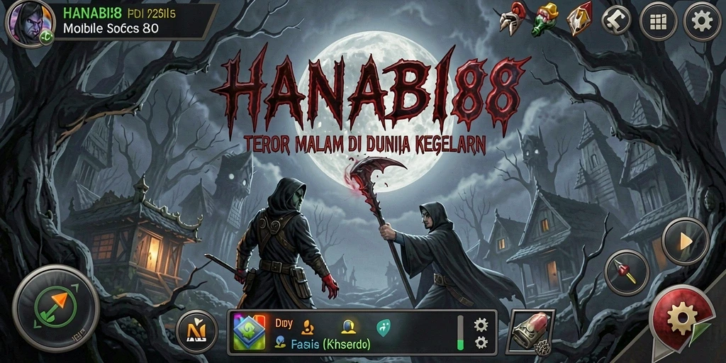 Gameplay menyeramkan dengan suasana mencekam dan efek menakutkan.