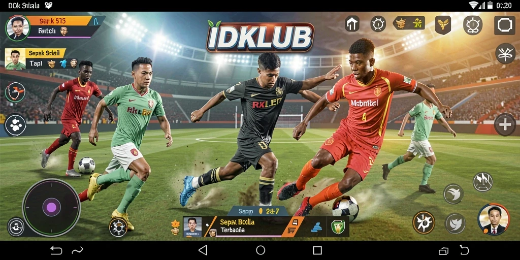 Tampilan gameplay menegangkan di IDKLUB.