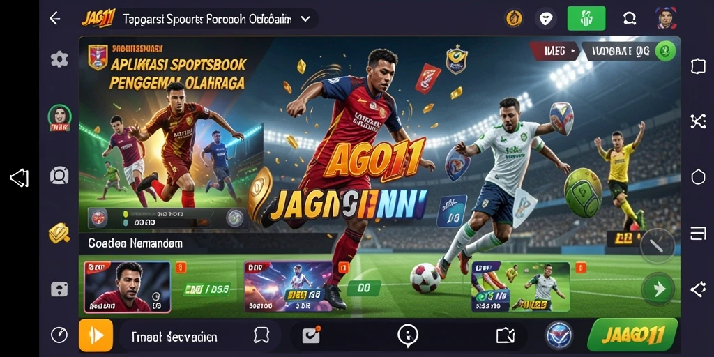 Tampilan screenshot dari gameplay Sportsbook JAGO11 yang mengasyikkan.