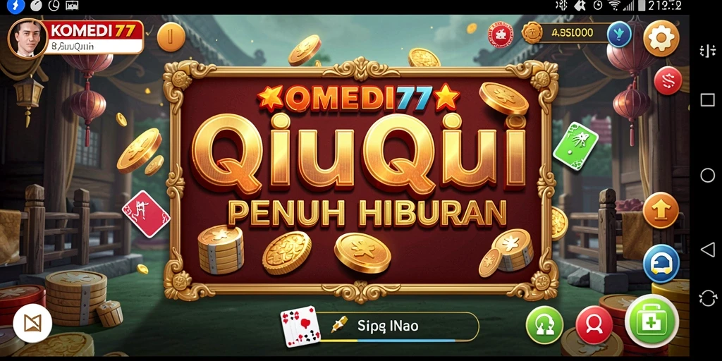 Gameplay QiuQiu yang penuh warna dan menarik di KOMEDI77.