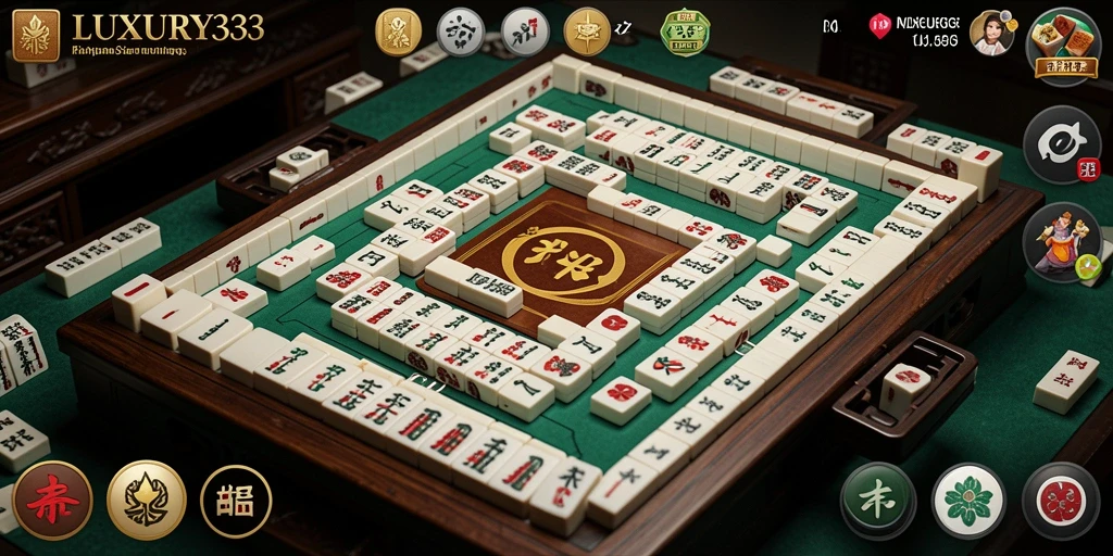 Tampilan screenshot game Mahjong LUXURY333 yang menarik dan penuh tantangan.