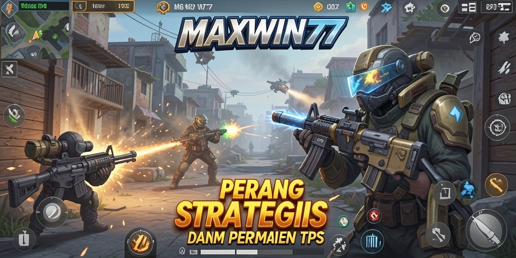 Tampilan gameplay <strong>MAXWIN77</strong> yang intens dan penuh strategi.