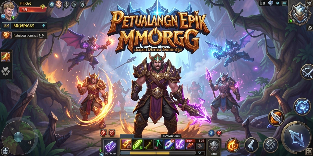 Gameplay menarik di dunia fantasi MKWIN666 yang memukau.