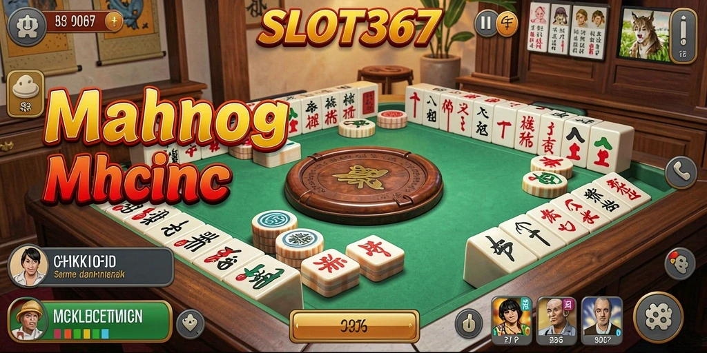 Tampilan gameplay Mahjong yang menawan di SLOT367.
